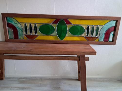 Glas in lood stuk