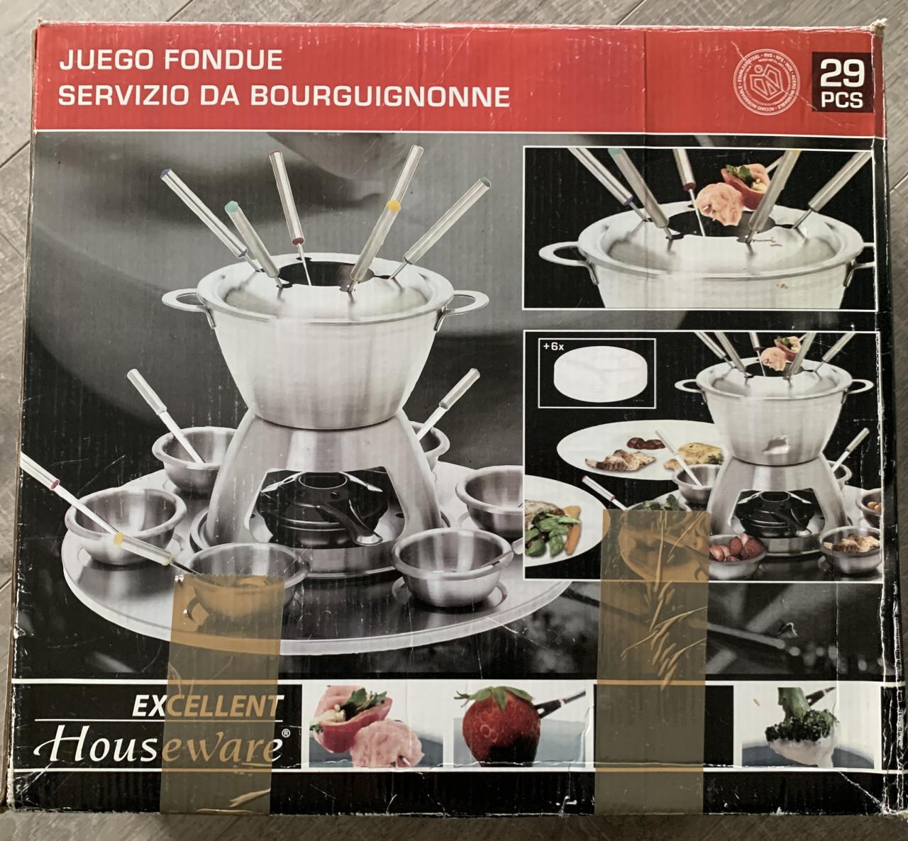 Fondue set (NIEUW)