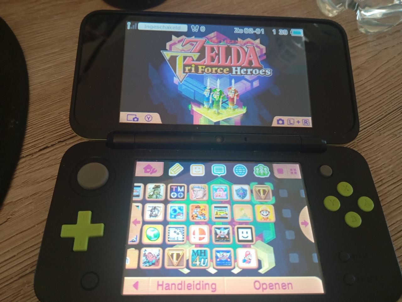 Nintendo 2 ds xl omgebouwd