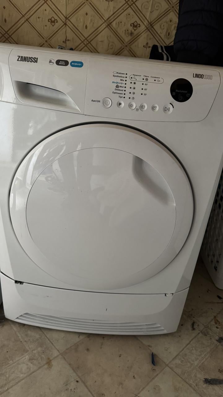 Warmtepompdroger zanussi lindo 1000