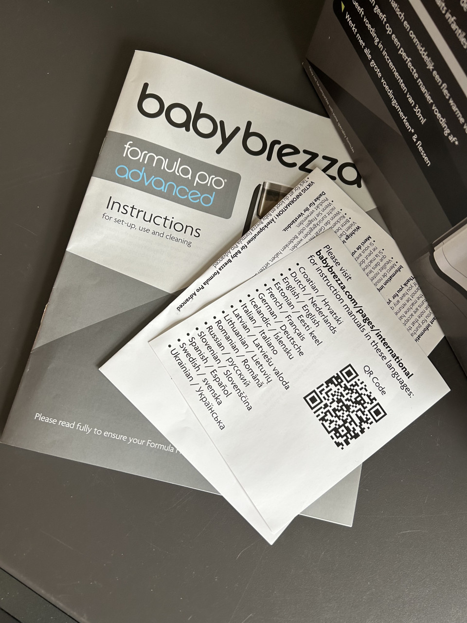 Baby Brezza Formula Pro Advanced