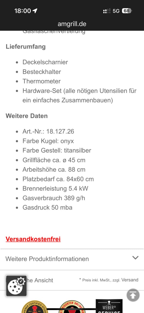 BBQ Type Autdoorschef. Butagas