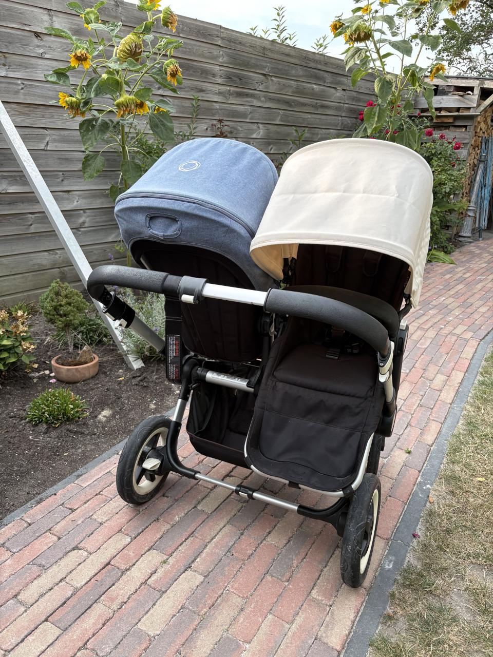 Bugaboo donkey duo 2 met accessoires
