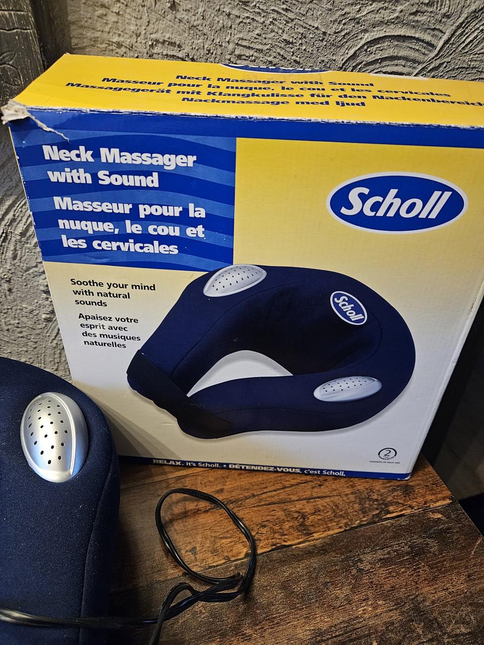Scholl Nek Massager met Geluid en Warmtefunctie