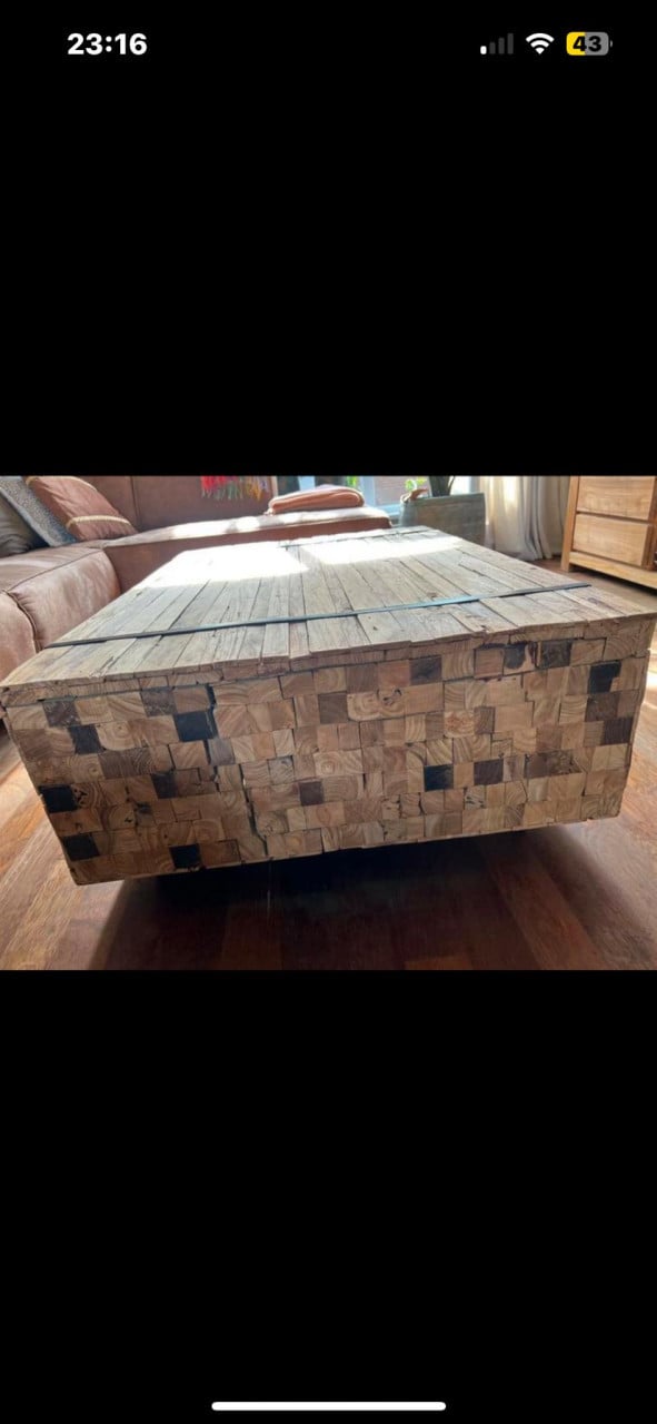 Salontafel teak hout