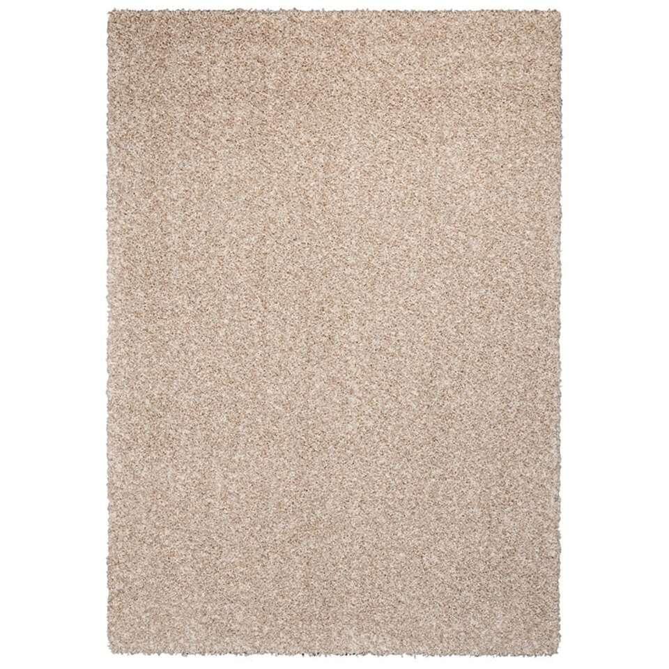 Vloerkleed Domino crème 160x230 cm. Van 2024 nieuwprijs €130,-