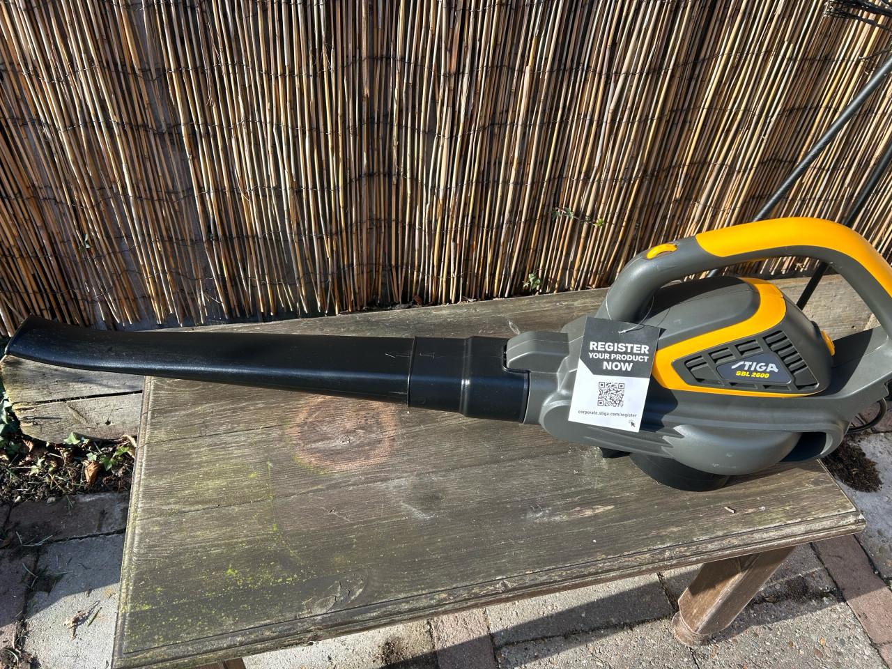 Stiga SBL 2600 Bladblazer / Bladzuiger – NIEUW