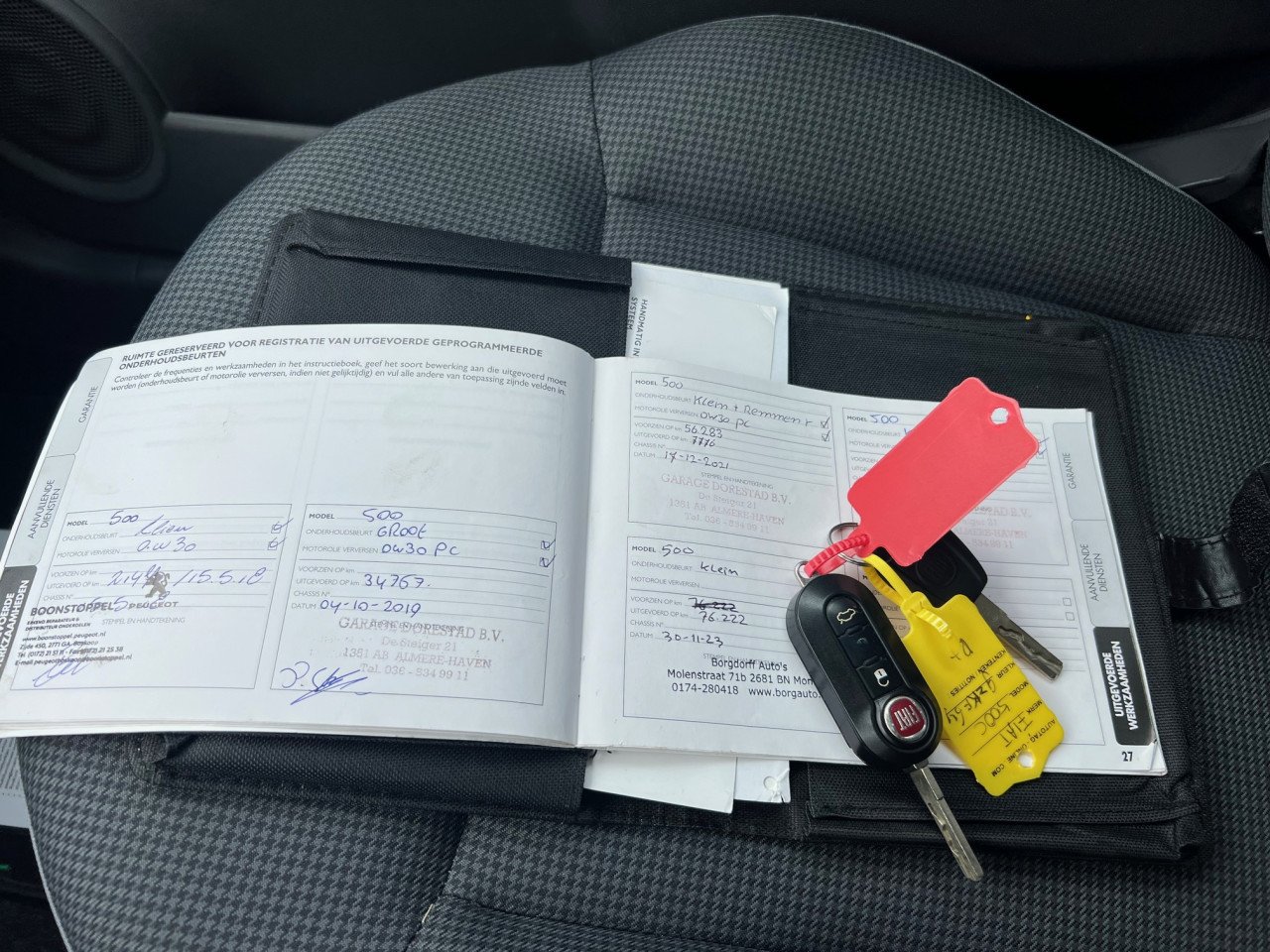 Topstaat; Fiat 500 Cabrio uit 2015 met slechts 78.000 km