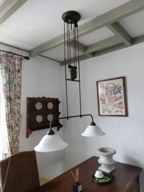Eettafel lamp en wandlamp