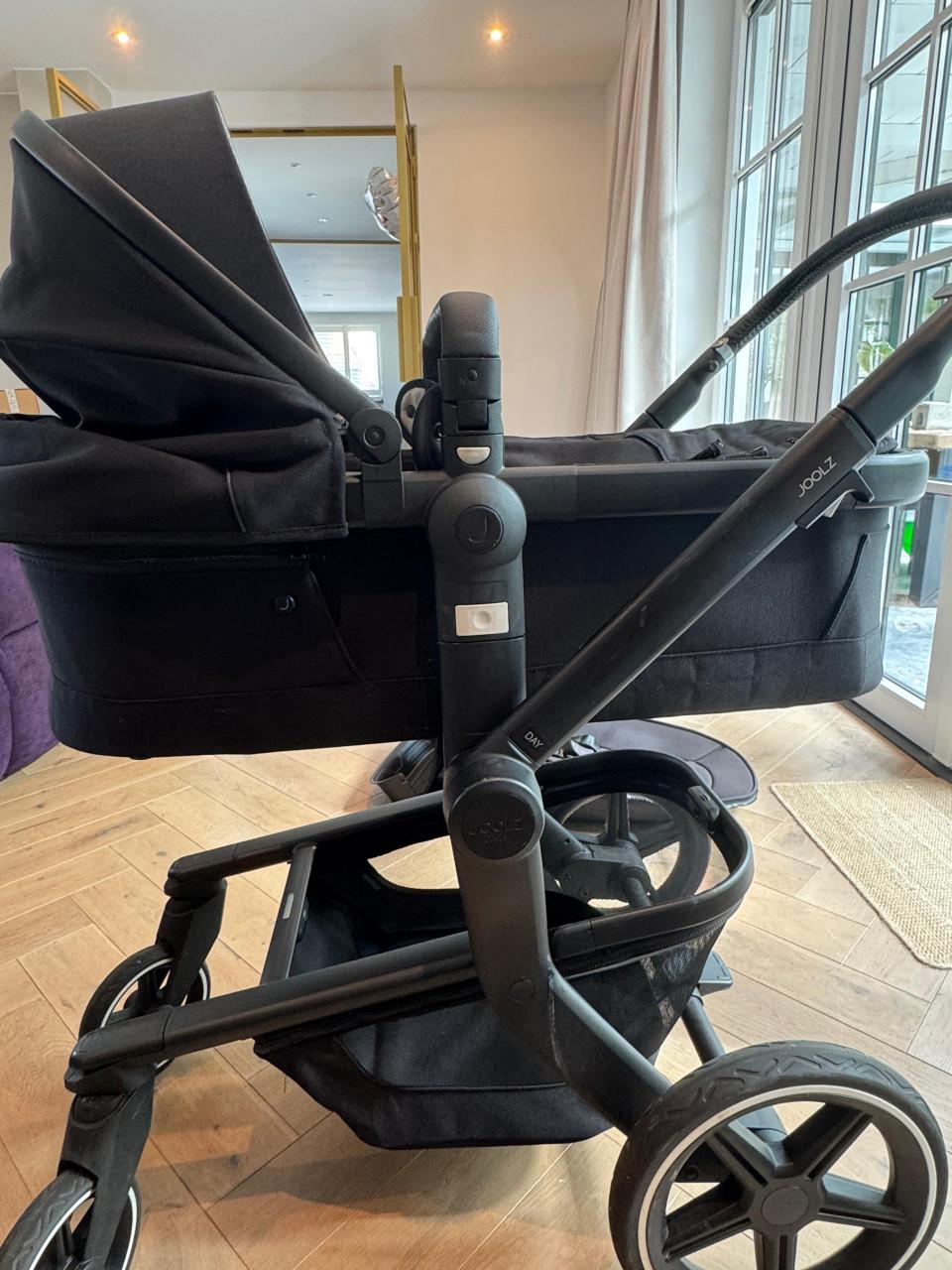 Joolz day 5-in-1, iso fix base, maxi cosi adapters + tas