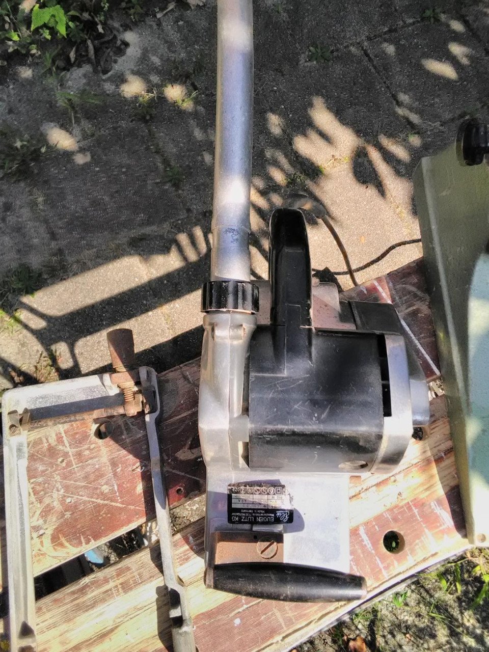 Elu mhb 50 bandschuurmachine defect