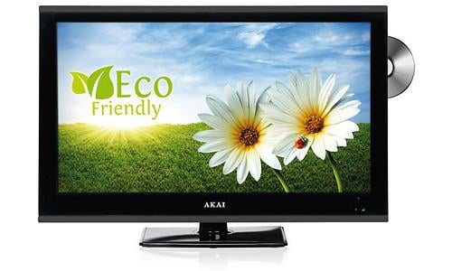 Akai 22 inch.( 61 cm ) LCD TV, type ALED24024T,  geheel compleet