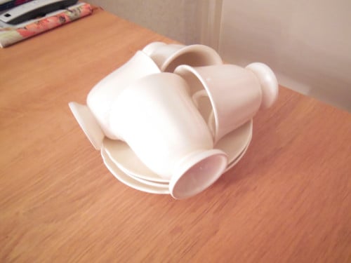 Espresso/Moccakopjes van Wedgwood Queens Shape