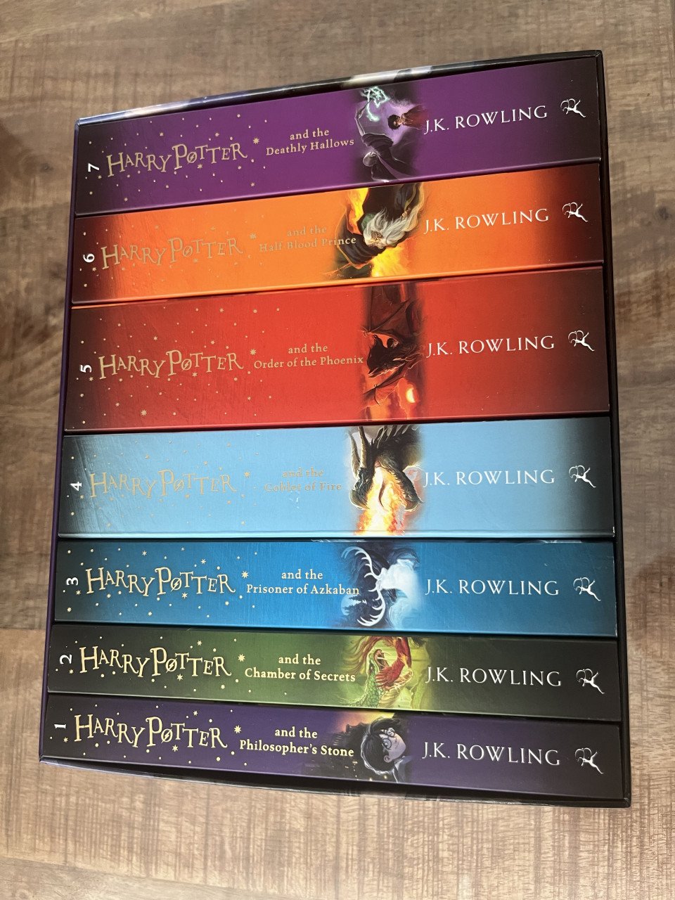 Harry potter boeken in het engels