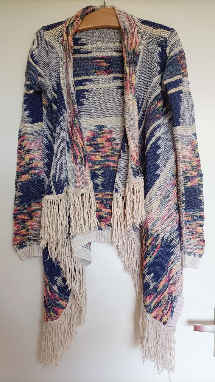Leuk vest in Ibiza stijl (van Misse Etam) Geschikt voor maat S en M.