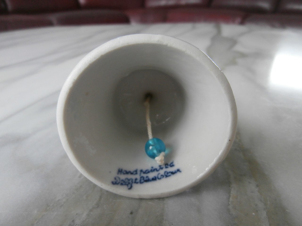 Delftsblauw  Belletje    Hand Painted        7,5 cm hoog    voor  € 2,50