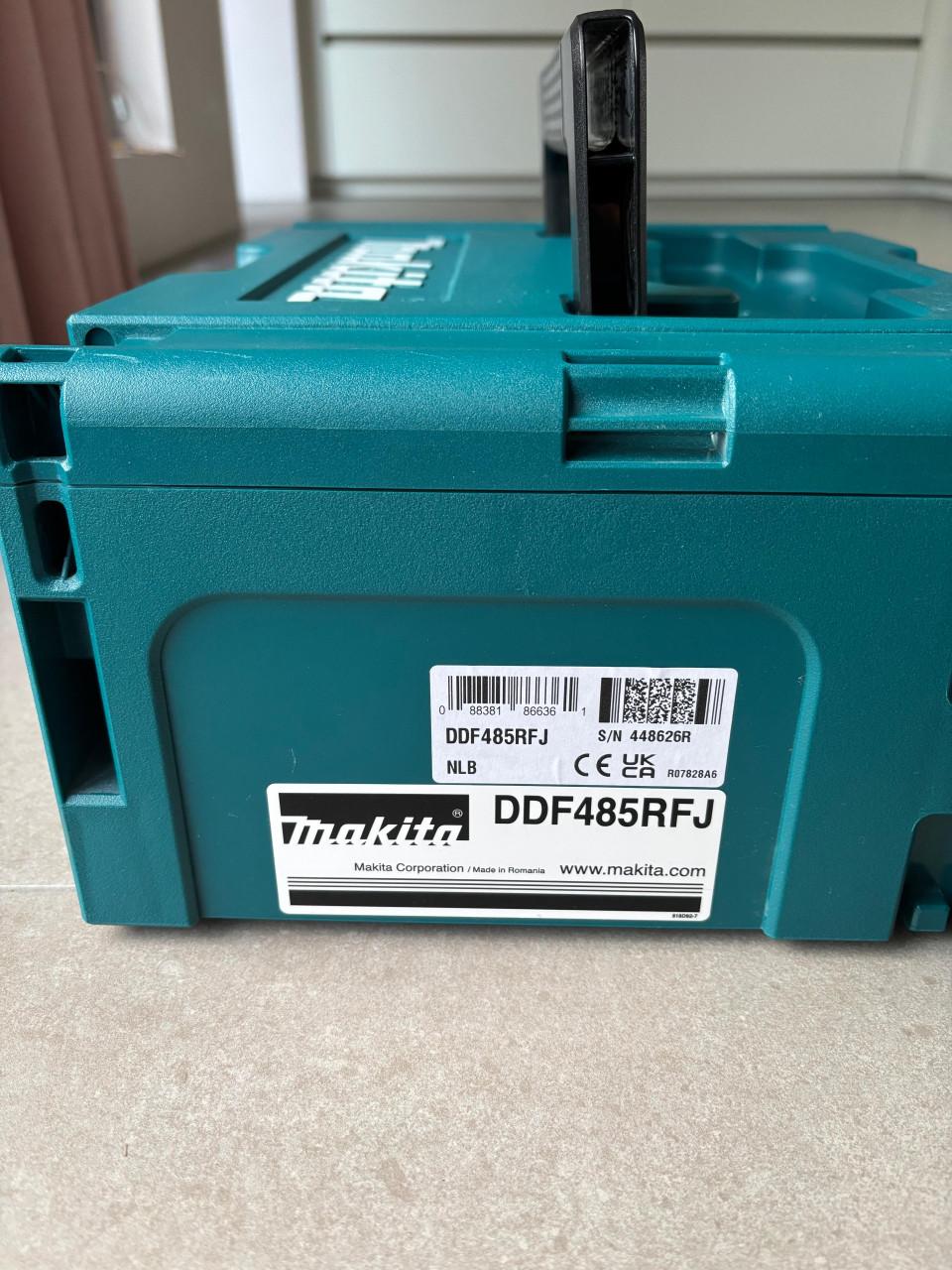 Makita DDF485 Accu Boor-Schroefmachine - Nieuwstaat