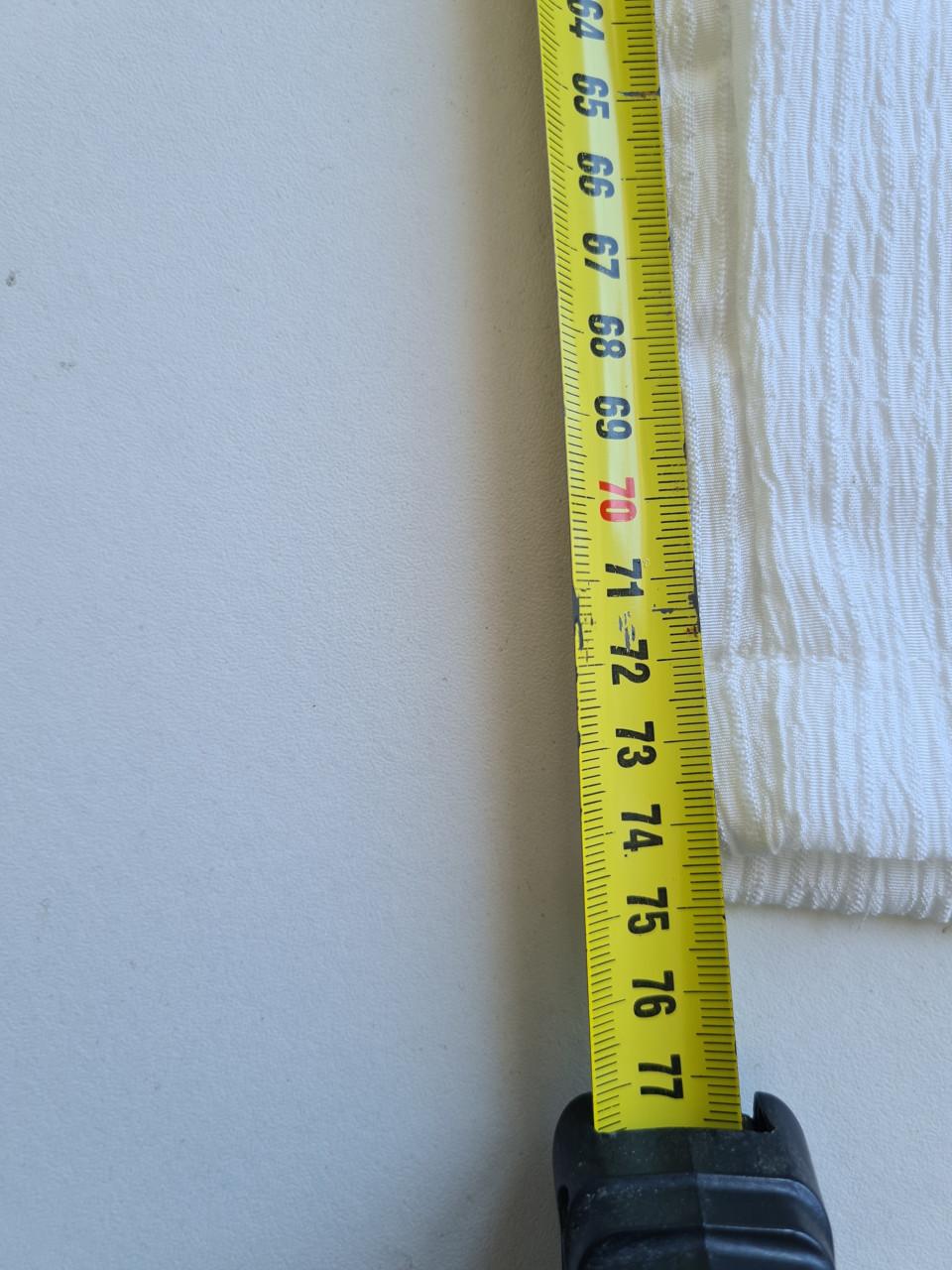 Nieuwe witte wijde zomerbroek  Maat M/L