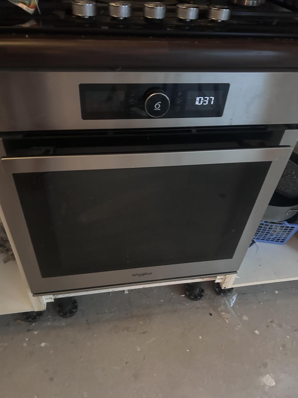 Whirlpool 6th sense oven en kitchenaid gasfornuis