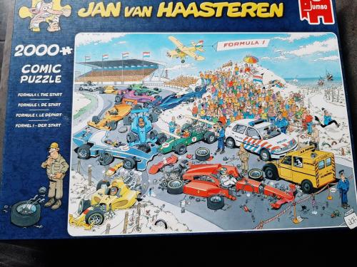 Jan van haasteren puzzle  formule 1 de start