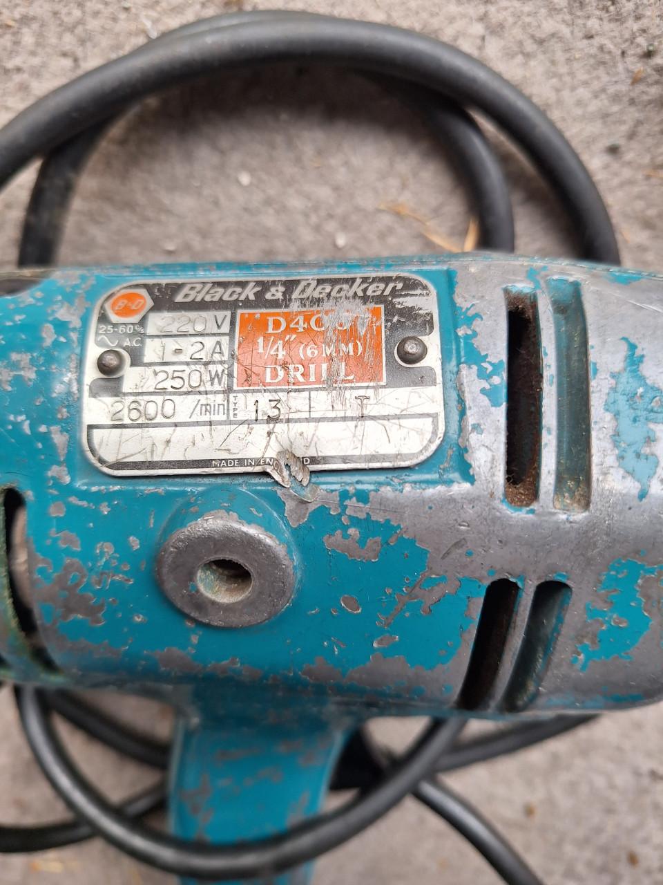 B&D vinted boormachine