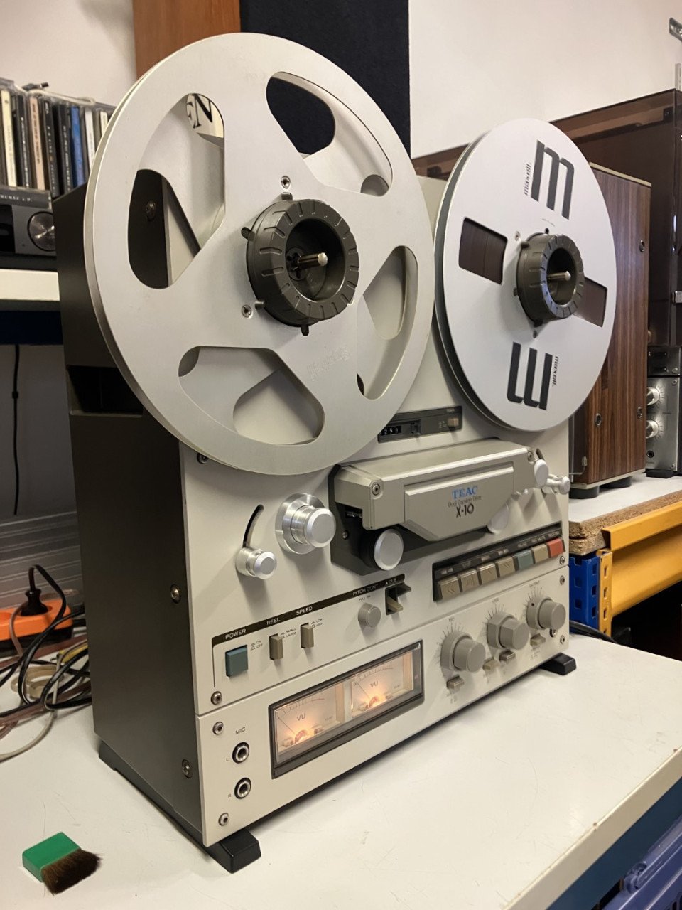 Teac X-10 3 koppen dual capstan bandrecorder groot onderhoud garantie