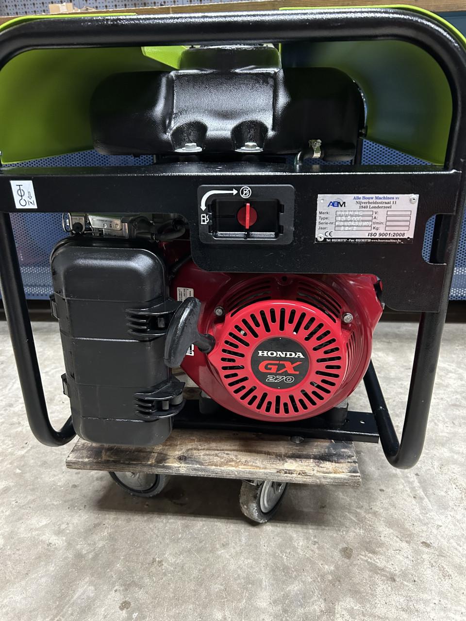 Aggregaat Pramac ES5000 Honda generator