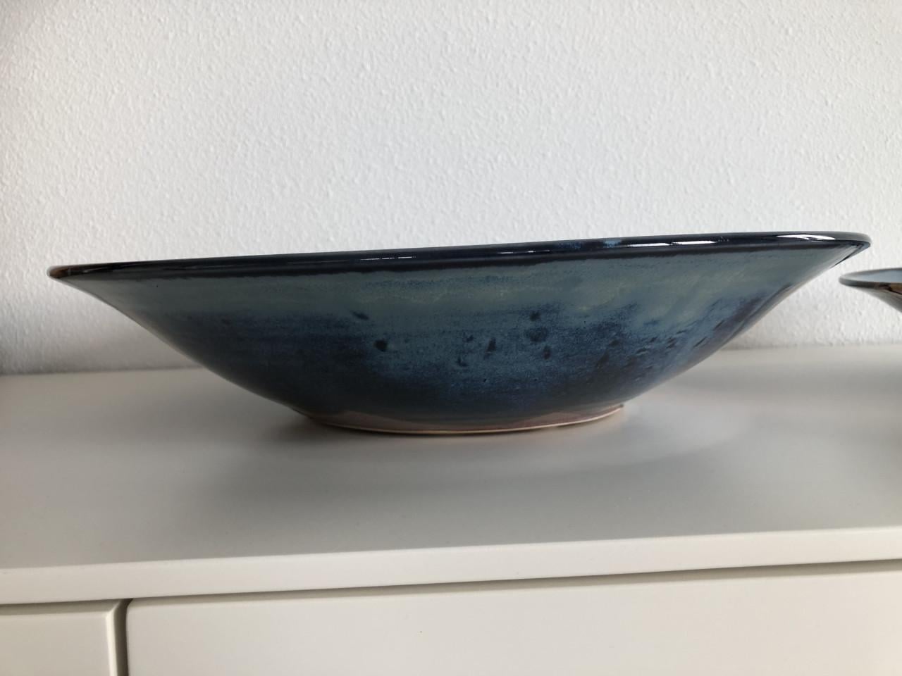 2 keramiek (fruit) schalen van Ed en Jet Meissenberg