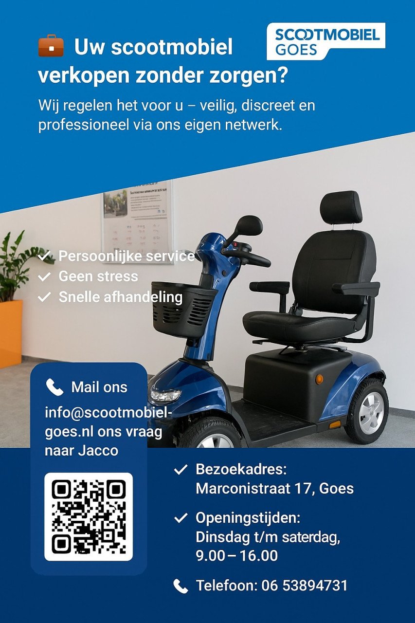 💼 Uw scootmobiel verkopen zonder zorgen?