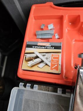 Zgan Powerfix Profi handnietpistoolset met met nietjes...