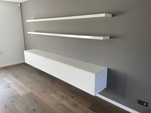 Zwevend wandmeubel
