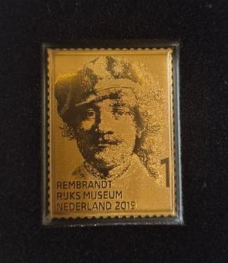Gouden Postzegel Rembrandt van Rijn