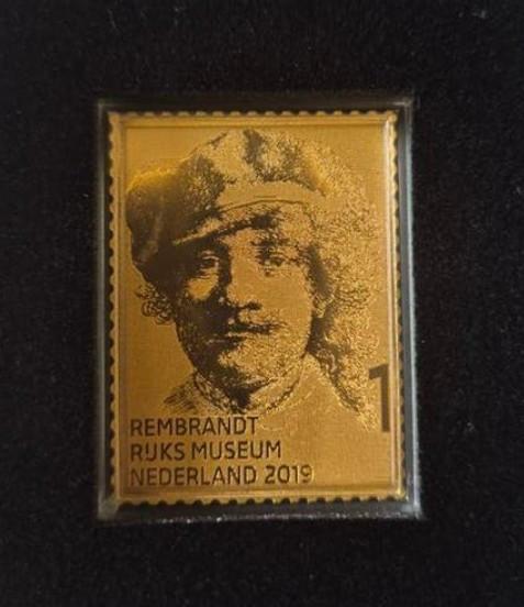 Gouden Postzegel Rembrandt van Rijn