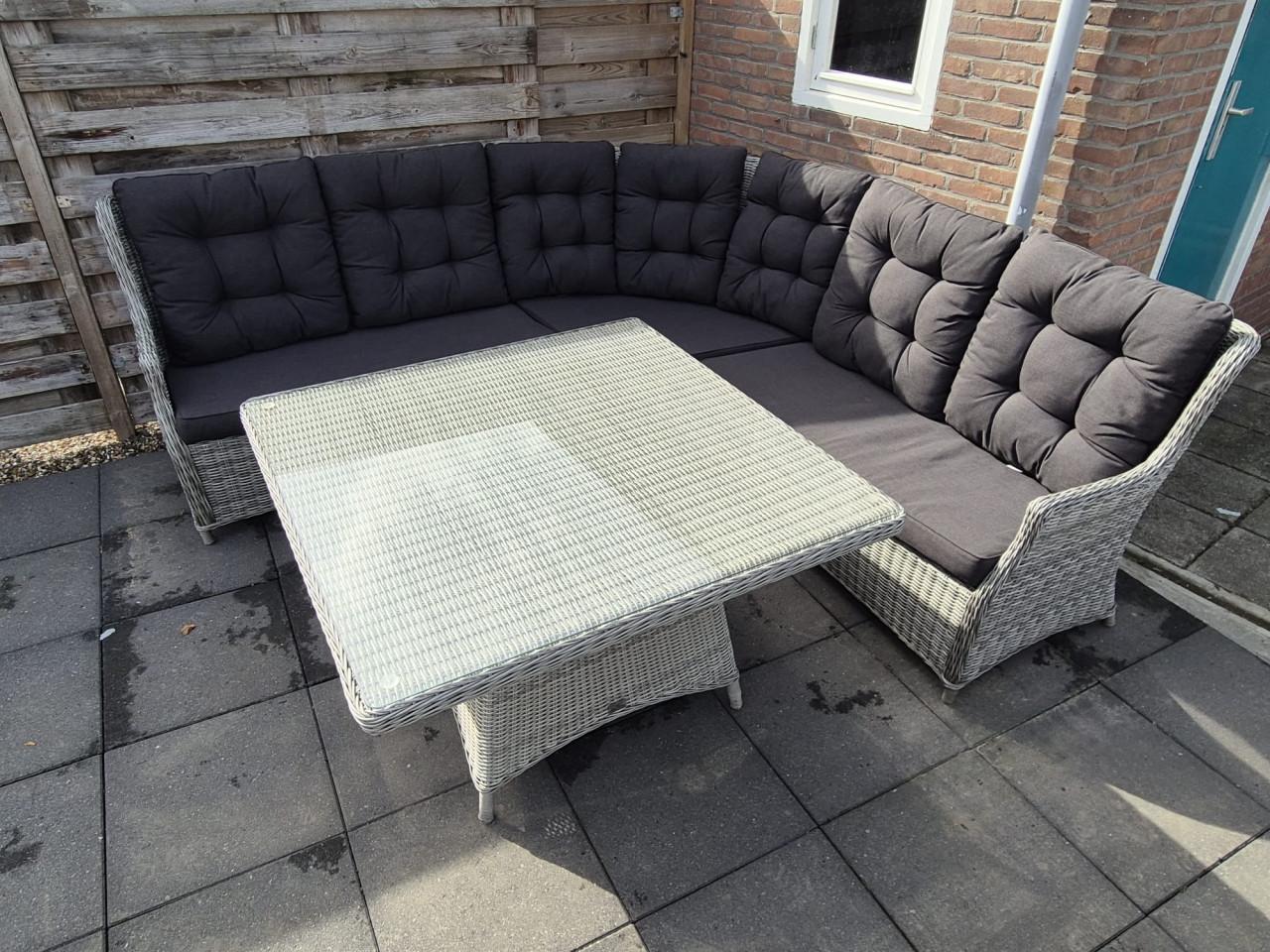 Dining Loungeset – Zo Goed Als Nieuw (Bezorging mogelijk)