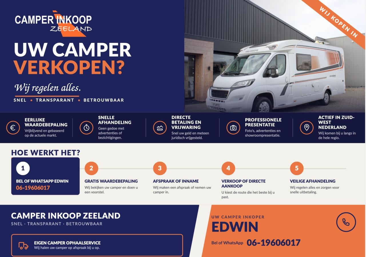 Camperinkoop Zeeland !!!!! ( --- WIJ KOPEN UW CAMPER---  )