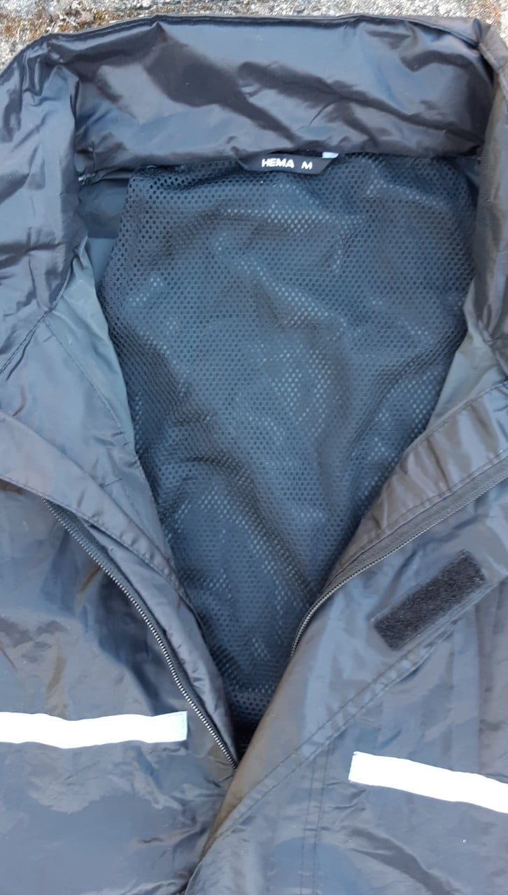 HEMA regenpak volwassenen, regenjas met capuchon