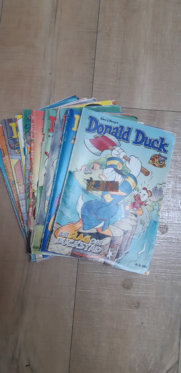 Diverse jaargangen Donald Duck 2002-2010