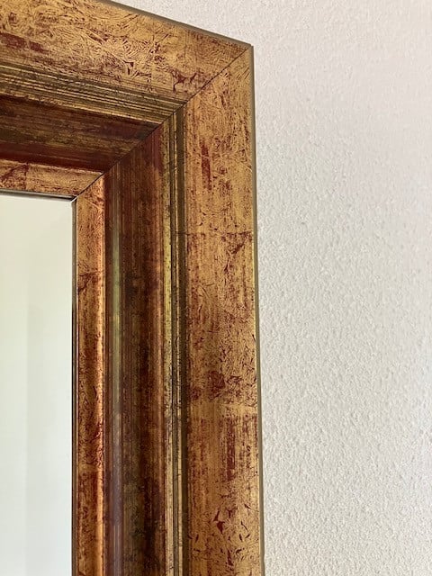 PRACHTIGE FACET GESLEPEN SPIEGEL 162 X 88 CM ALS NIEUW