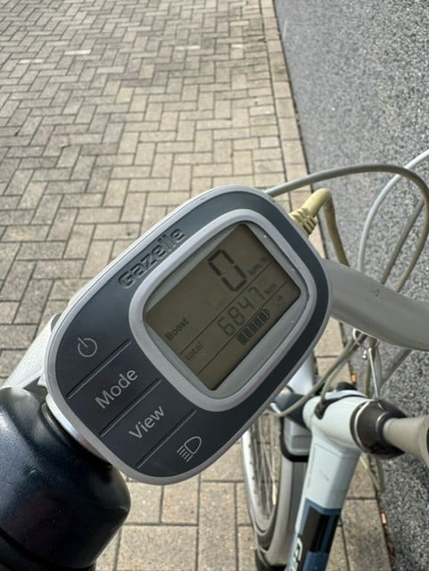 Gazelle Orange C7 Innergy  400Wh Elektrische Damesfiets