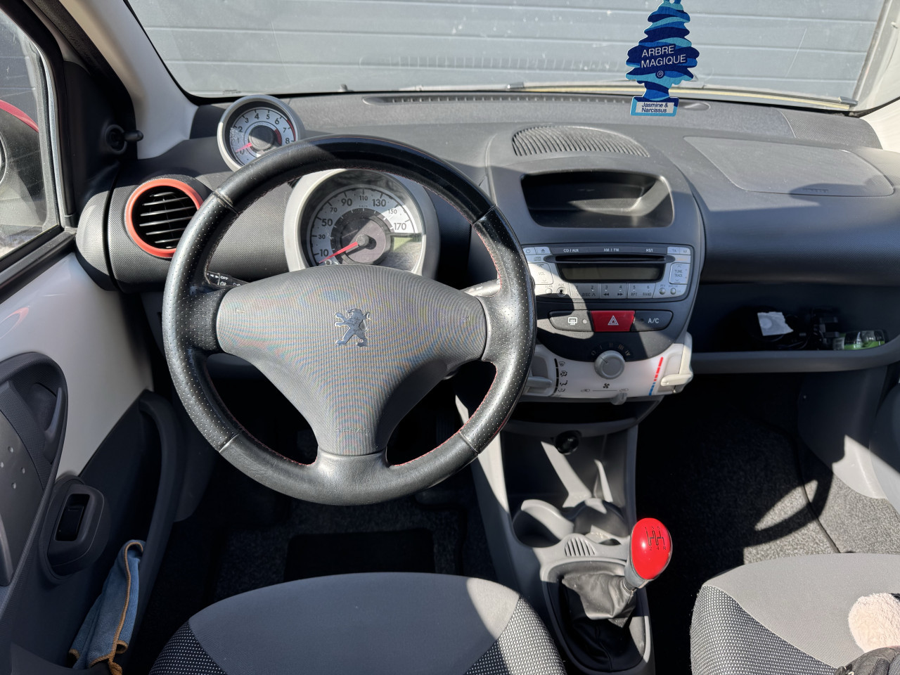 Peugeot 107 XR 1.0 12V 50KW 3Drs 2008 Wit Airco  Apk Nap