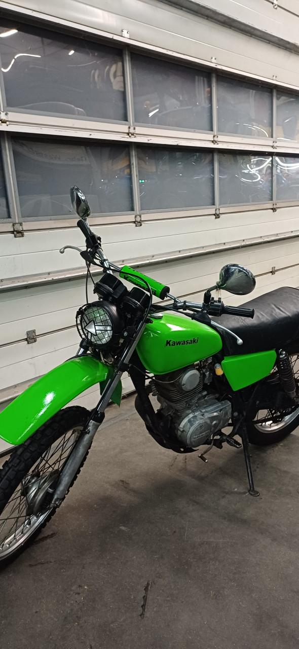 Kawasaki KL250A 1981 250cc met kenteken