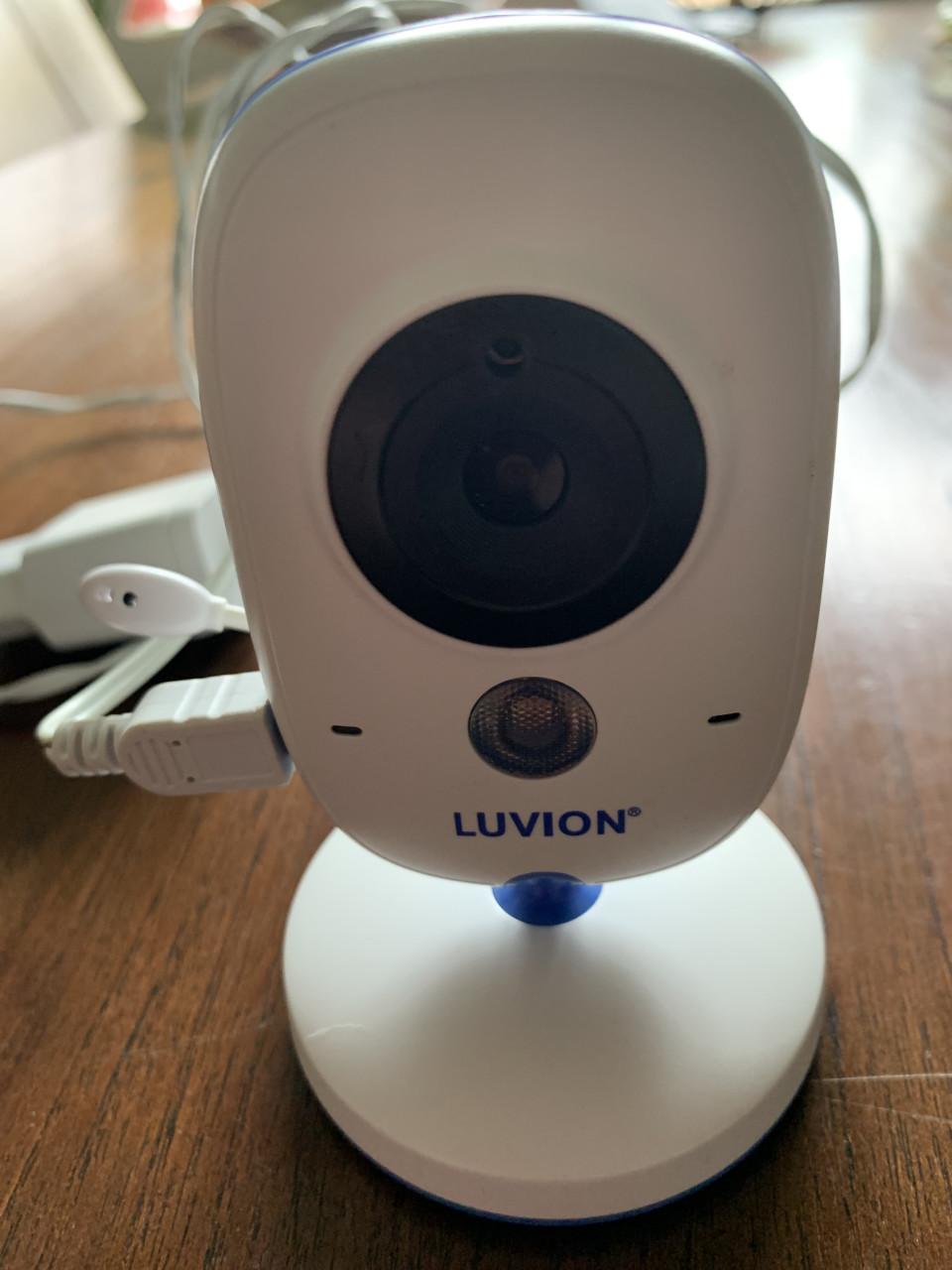 Luvion babyfoon met camera en terugspreekfunctie