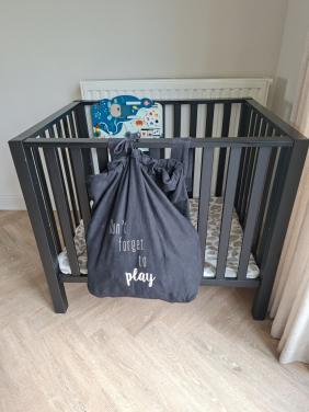 Kidsmill box zwart, complete set