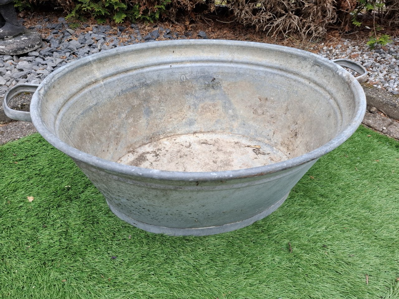 Grote zinken teil 70 liter