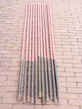 Stalen dikwandige pijp 28x1500