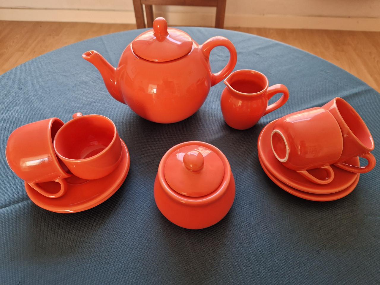 Koffie/thee set compleet