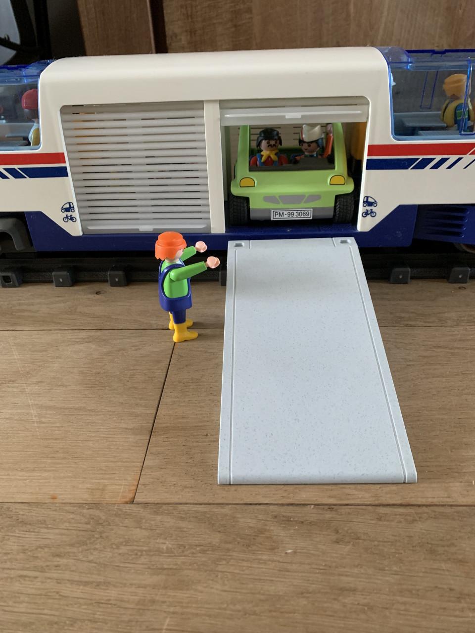 Playmobil trein met véél toebehoren