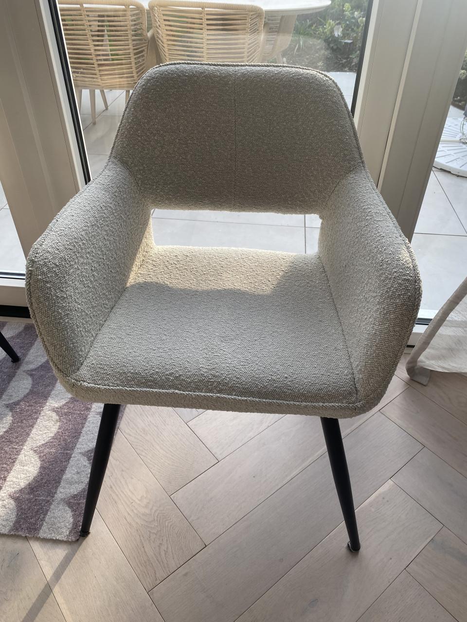 4x eetkamerstoel (karwei) te koop