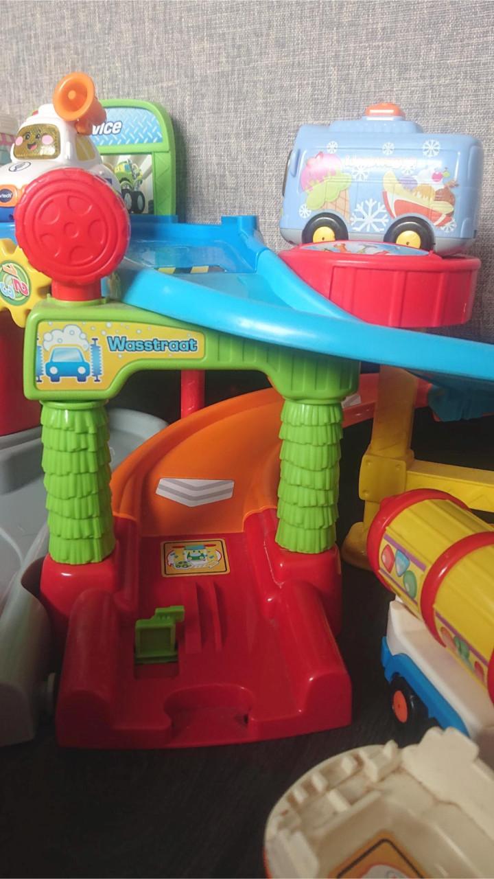Auto garage Vtech Toet toet +20 auto's