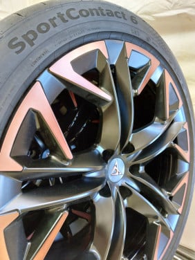 Cupra Terramar velgenset Hadron Copper 20 inch